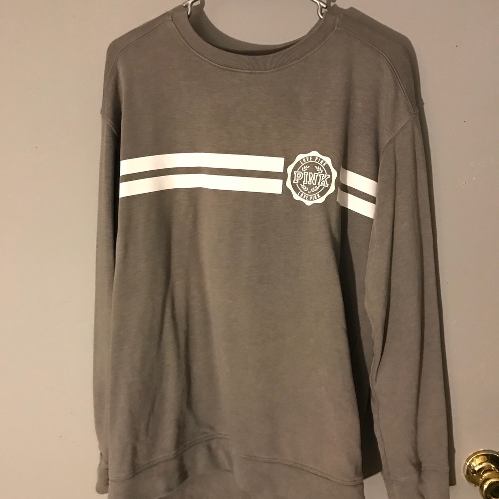 Grey oversized sweatshirt